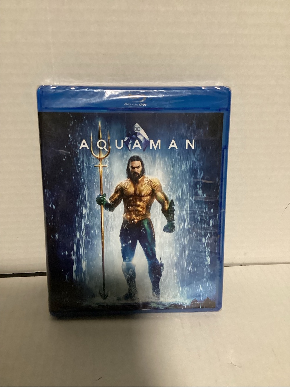 Aquaman New sealed Blu-ray Disc in Blue Case - DC